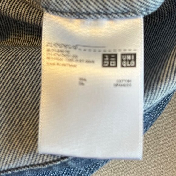Uniqlo Relaxed Cotton Denim Jacket | Size XS - Picture 10 of 10